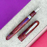 Conklin Streamline Fountain Pen - Sunset Medley - Matte w/ Chrome Trim
