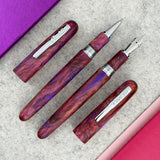 Conklin Streamline Rollerball Pen - Sunset Medley - Matte w/Chrome Trim