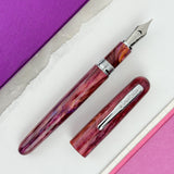 Conklin Streamline Fountain Pen - Sunset Medley w/ Chrome Trim