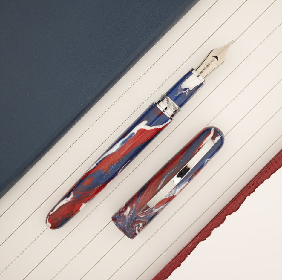 Conklin Streamline Fountain Pen - USA 250 w/ Chrome Trim (Limited Edition)