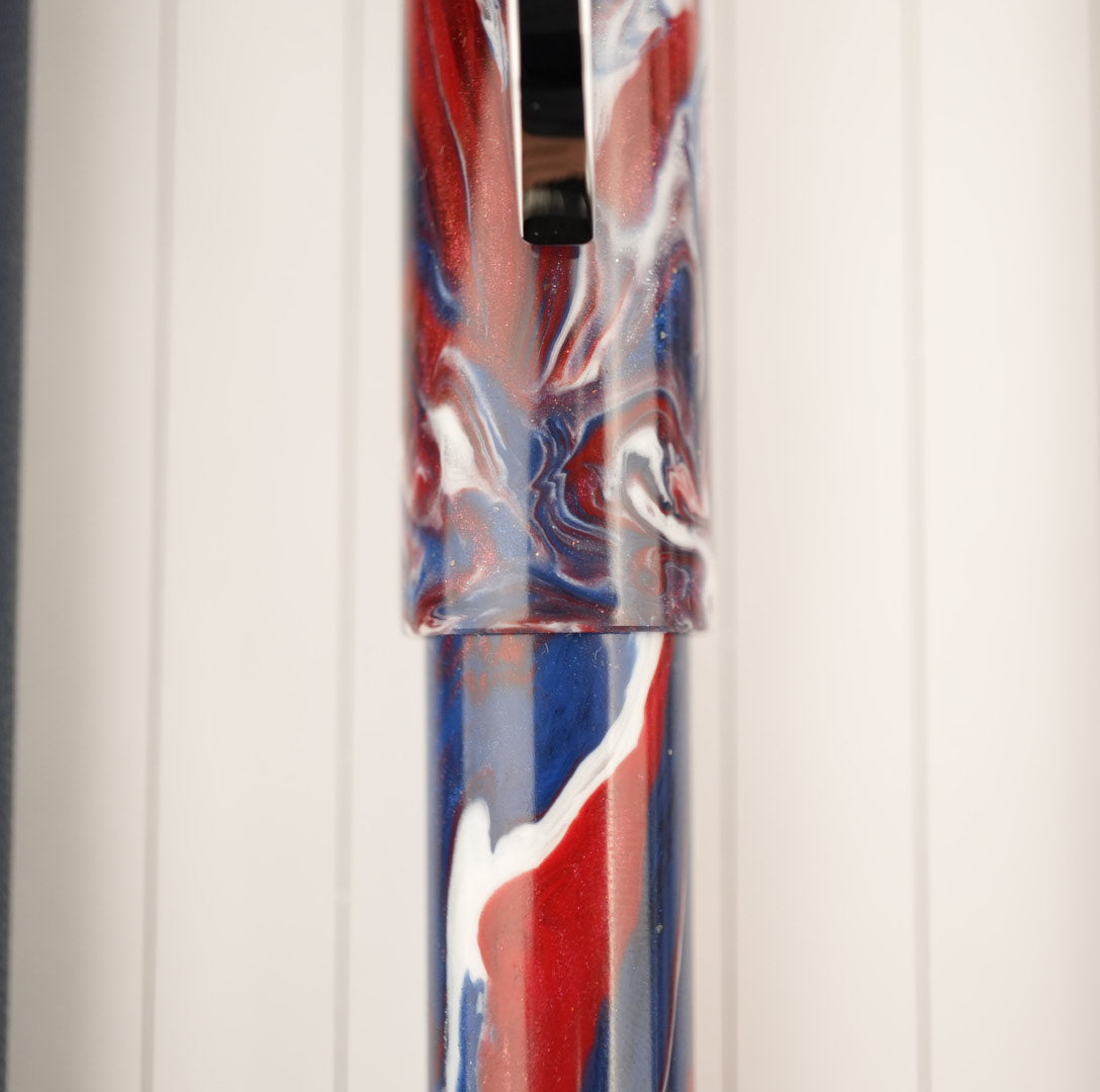 Conklin Streamline Fountain Pen - USA 250 w/ Chrome Trim (Limited Edition)