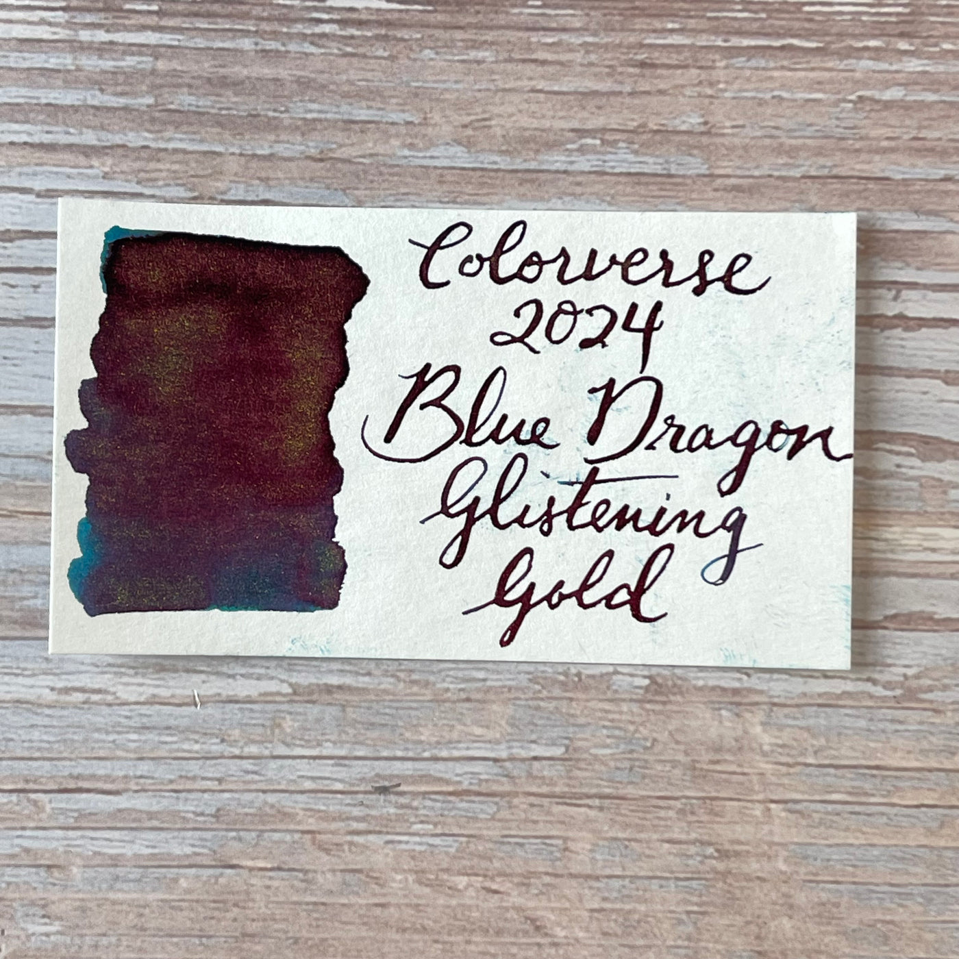 Colorverse 15ml 2024 Blue Dragon Glistening Gold (Special Edition)