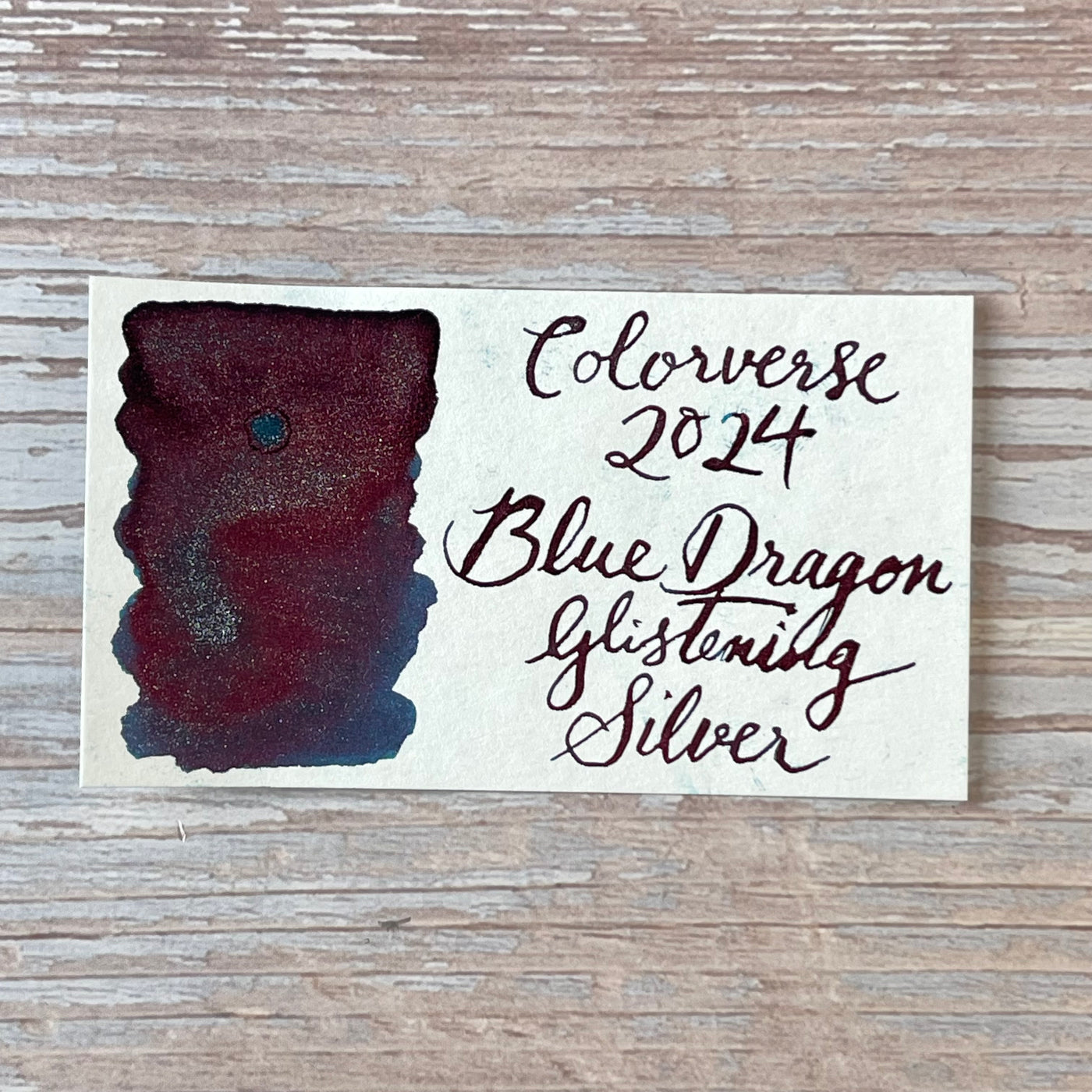 Colorverse 15ml 2024 Blue Dragon Glistening Silver (Special Edition)