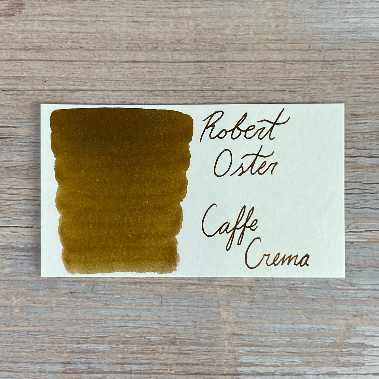 Robert Oster Caffe Crema - 50ml Bottled Ink