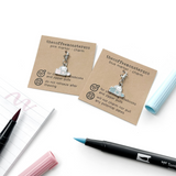 TheCoffeeMonsterzCo Lobster Clasp Charm - Marker Emotis