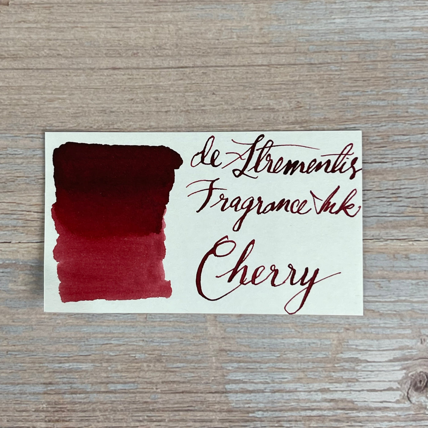 De Atramentis Scented Cherry Red - 45ml Bottled ink