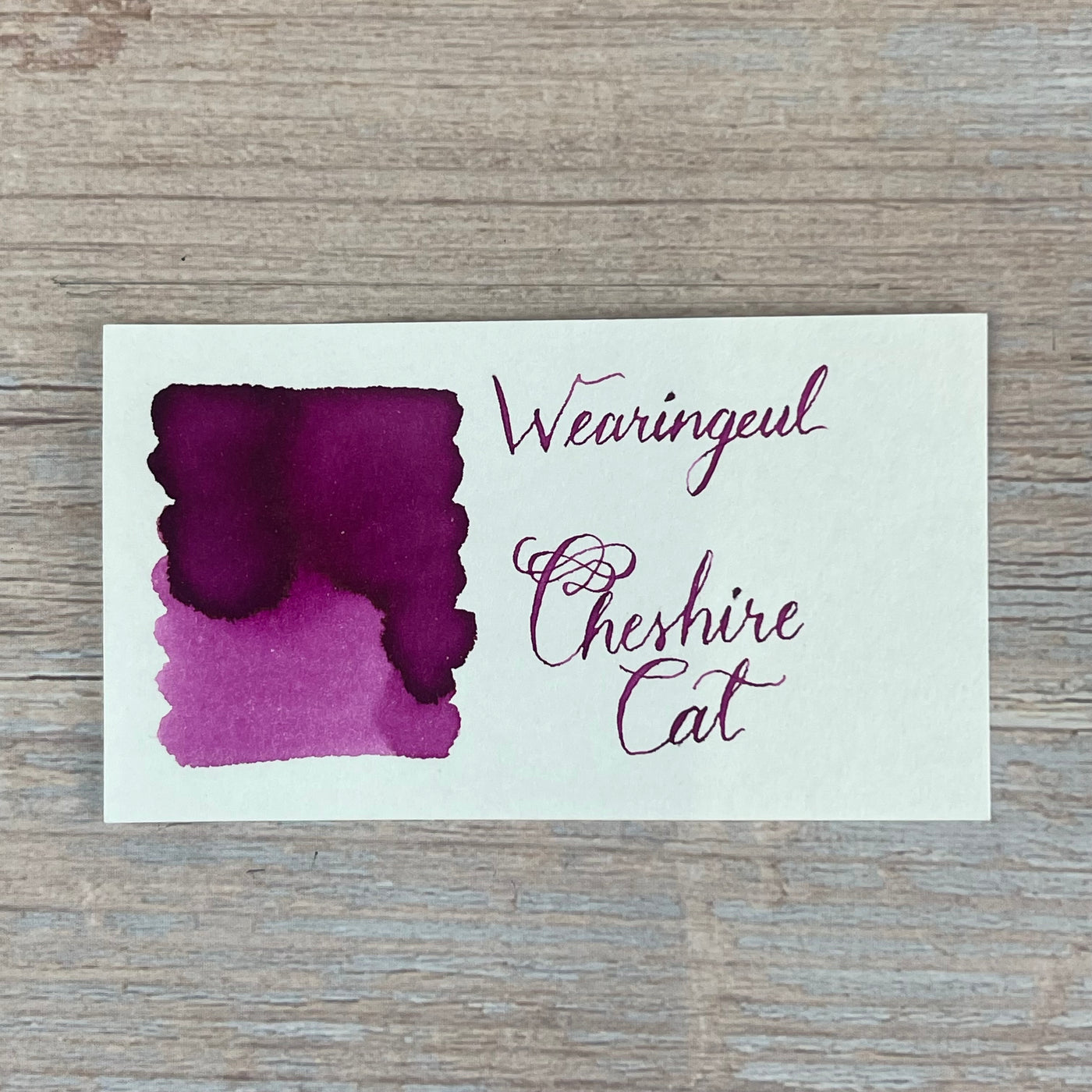 Wearingeul Cheshire Cat - 30ml Bottled Ink