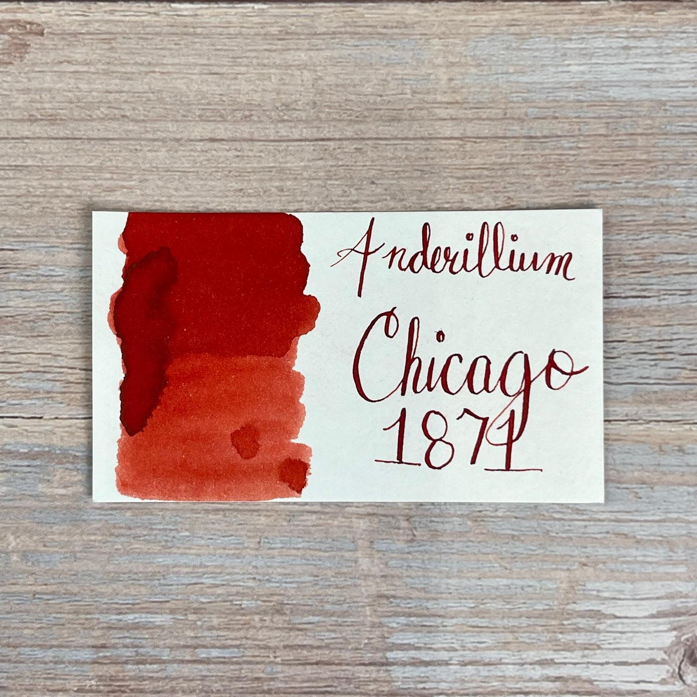 Anderillium Chicago 1871 - 1.5 Oz Bottled Ink (Special Edition)