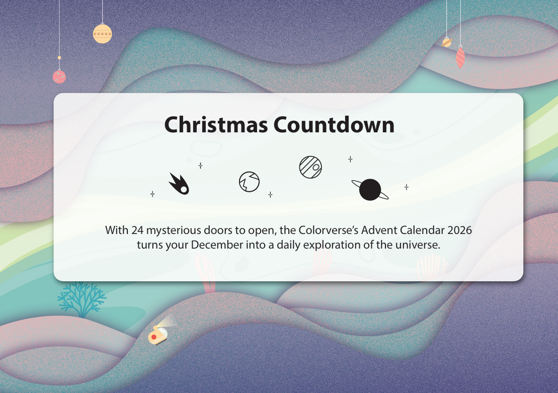 Colorverse Colorvent Calendar - 2026 Edition