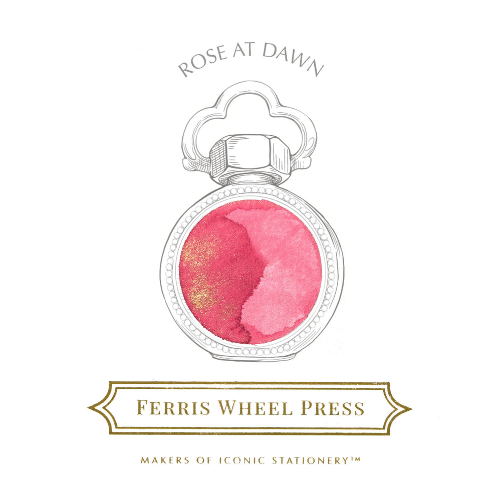 Ferris Wheel Press La Belle Epoque Collection - Rose at Dawn - 38ml Bottled Ink