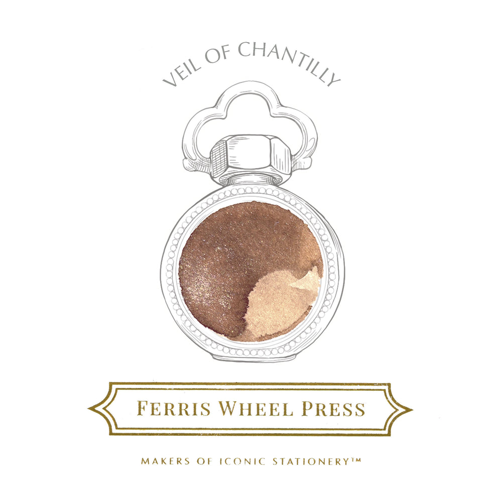 Ferris Wheel Press - Veil of Chantilly - 38ml Bottled Ink