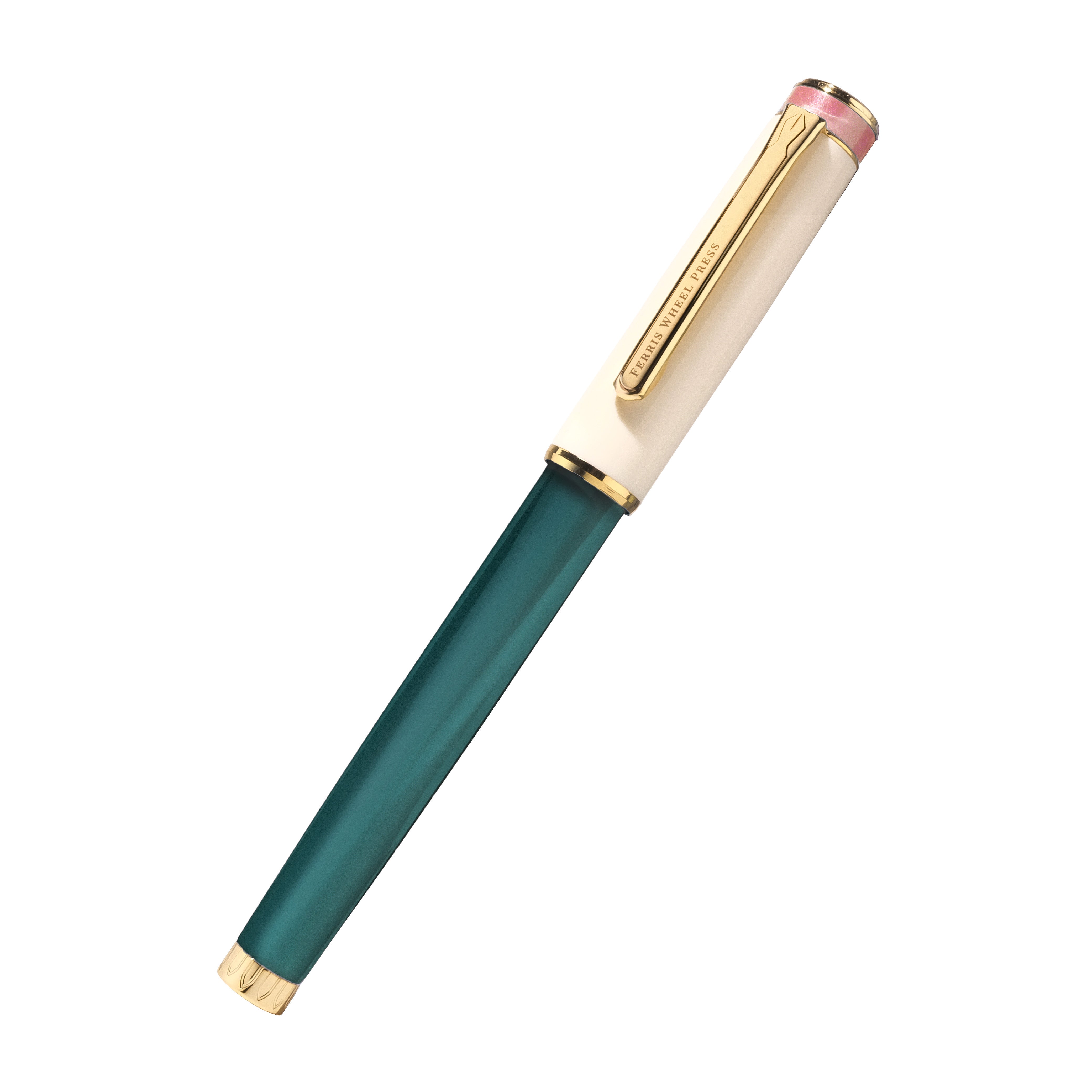 Ferris Wheel Press Masque Fountain Pen and Ink Set - Teal – Atlas