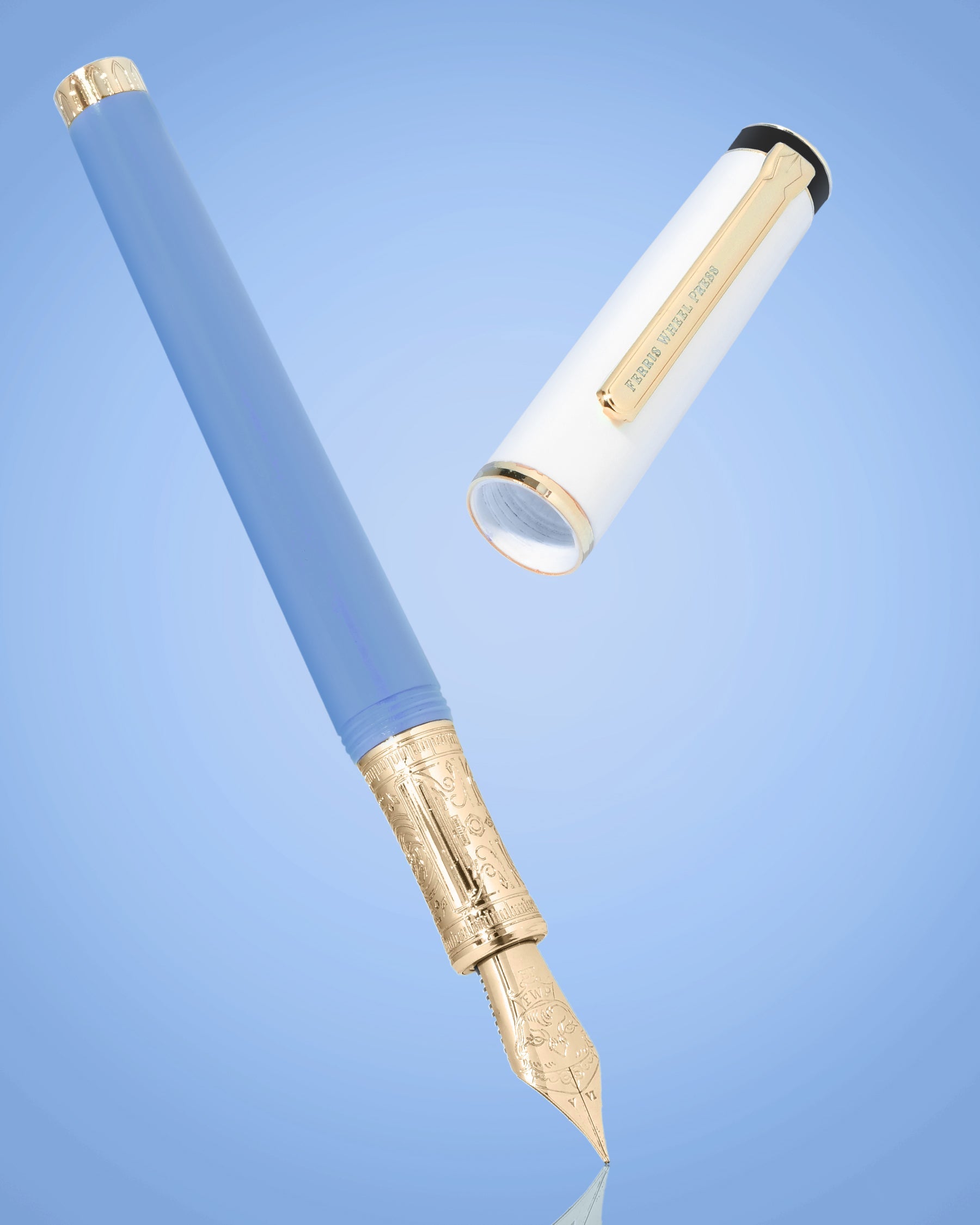 Ferris Wheel Press 万年筆用インク 10色セット Ferris Wheel Press Masque Fountain Pen and Ink Set - Blue – Atlas