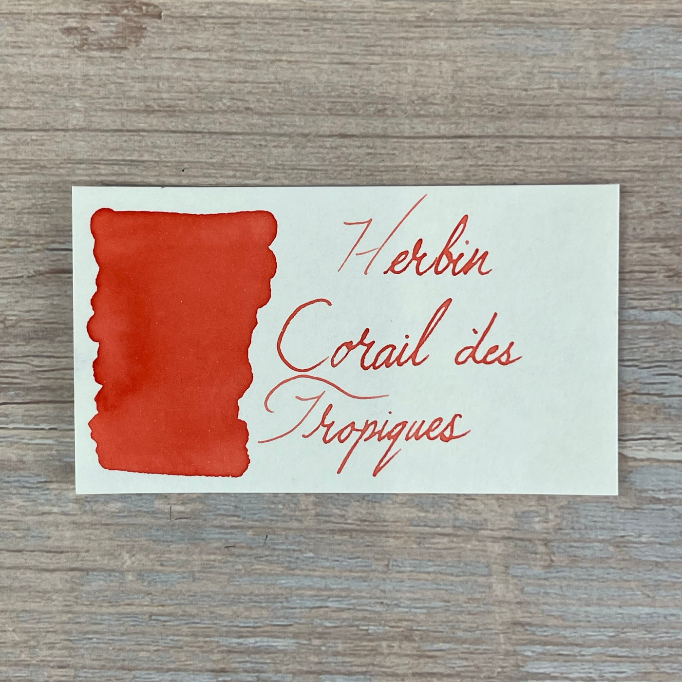 Jacques Herbin Corail des Tropiques - 30ml Bottled Ink