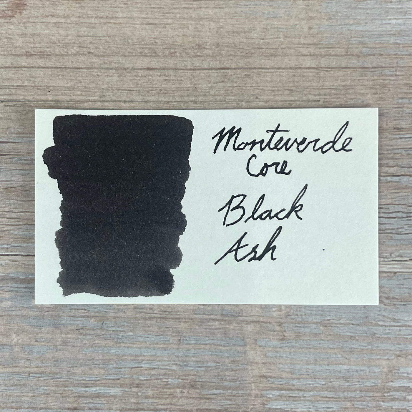 Monteverde Black Ash - 30ml Bottled Ink