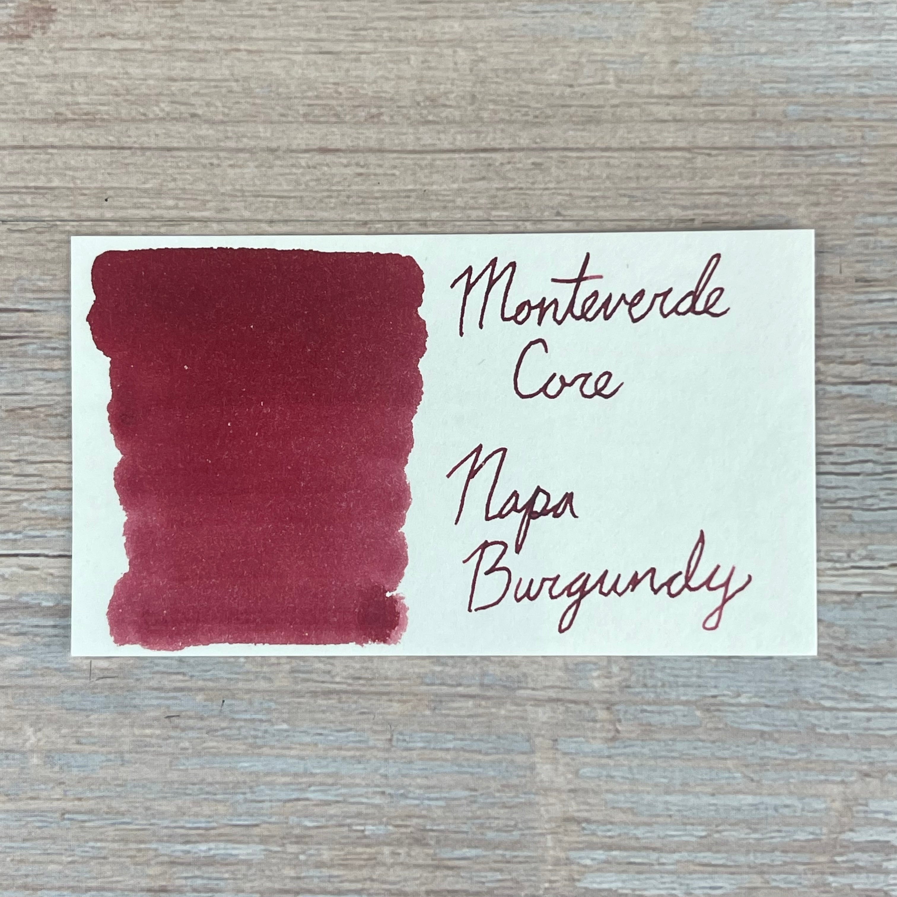 Monteverde Napa Burgundy - 30ml Bottled Ink – Atlas Stationers
