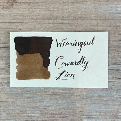 Wearingeul Cowardly Lion - 30ml Bottled Ink