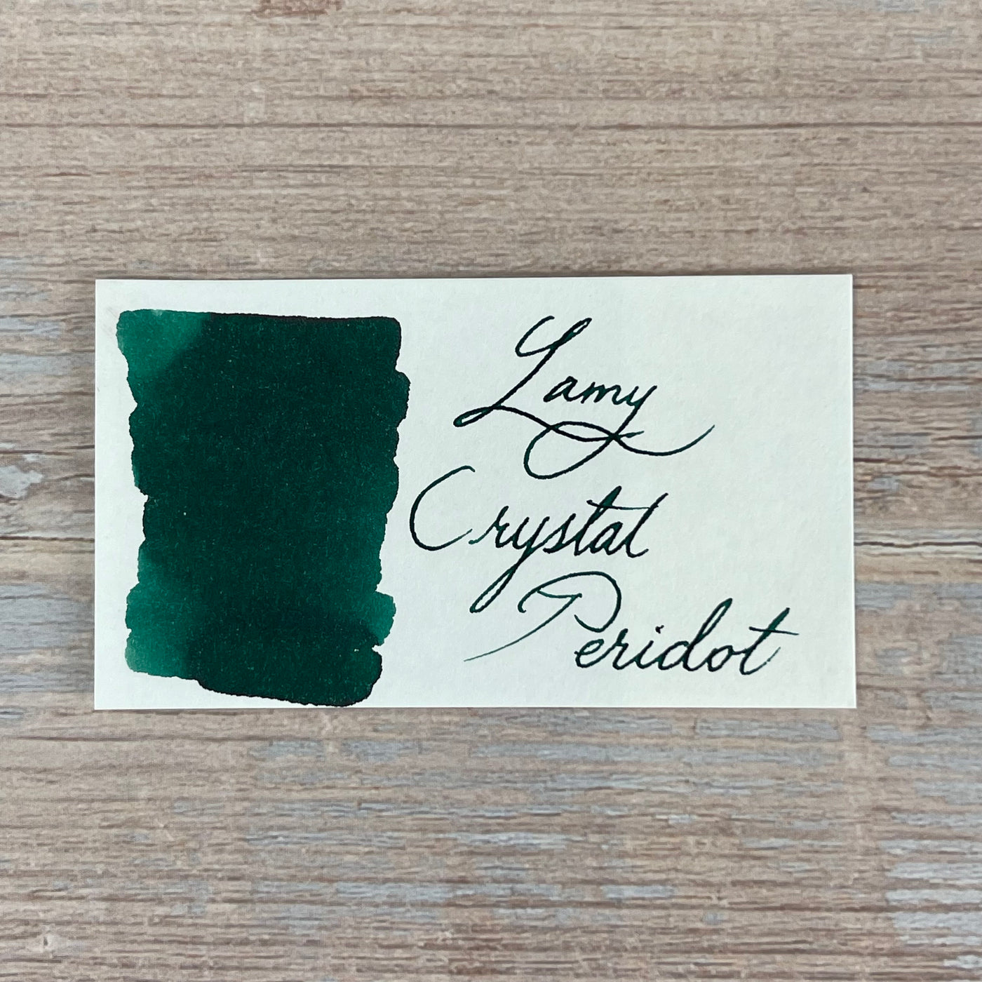 Lamy Crystal Peridot - 30ml Bottled Ink
