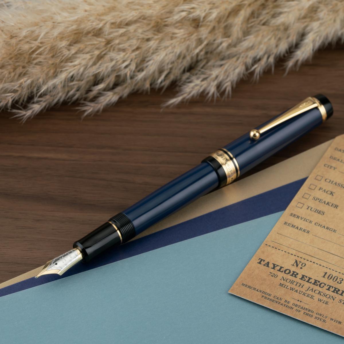 Pilot Custom Urushi 845 Fountain Pen - Prussian Blue