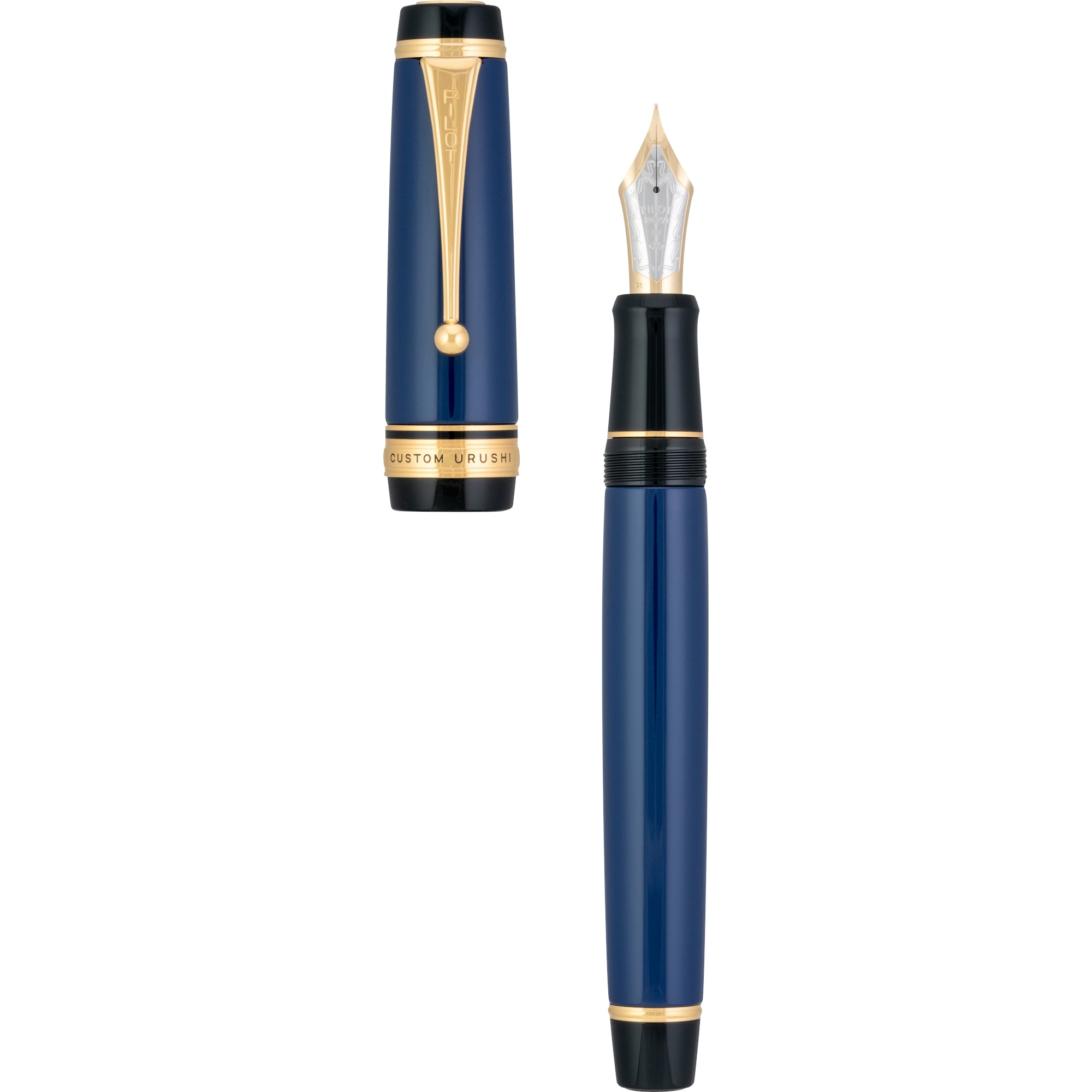 Pilot Custom Urushi Fountain Pen - Prussian Blue – Atlas Stationers