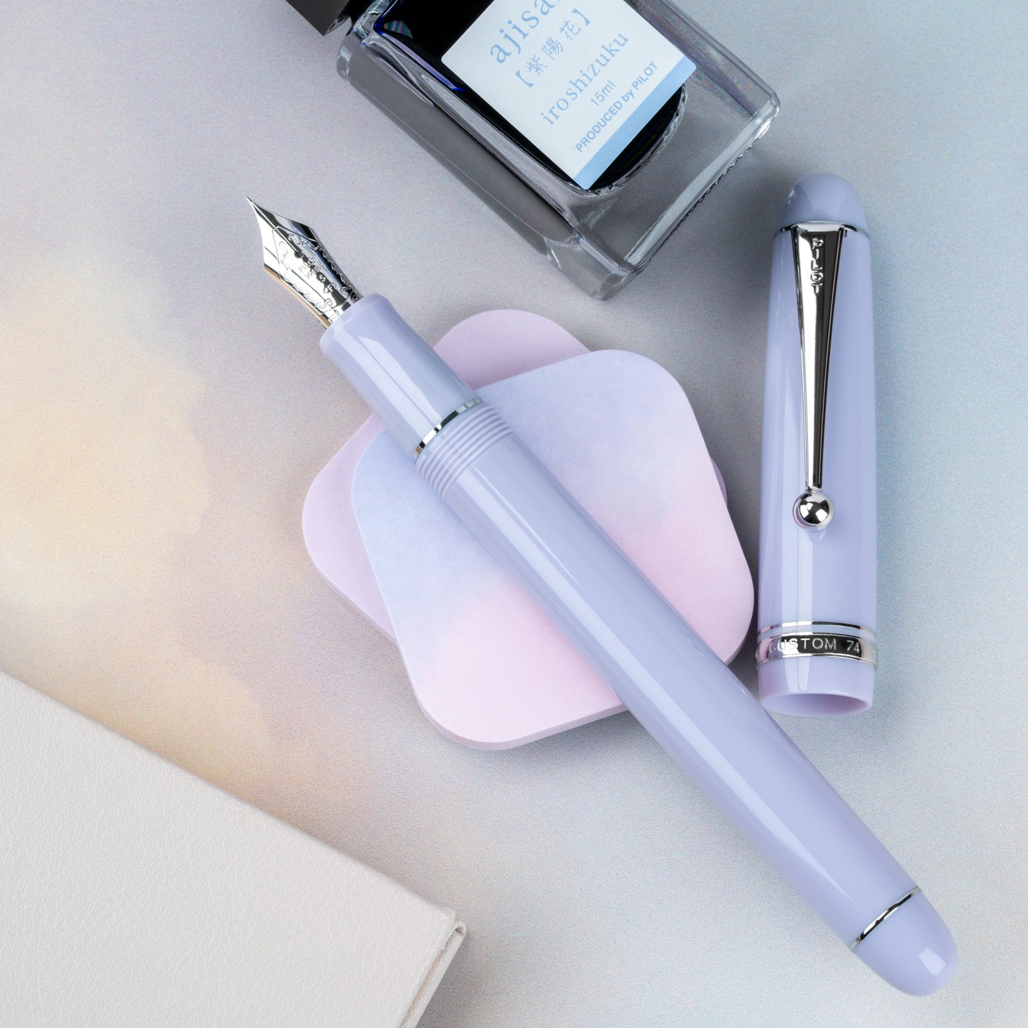 Pilot Custom 74 Fountain Pen - Lavender Fog (Special Edition)