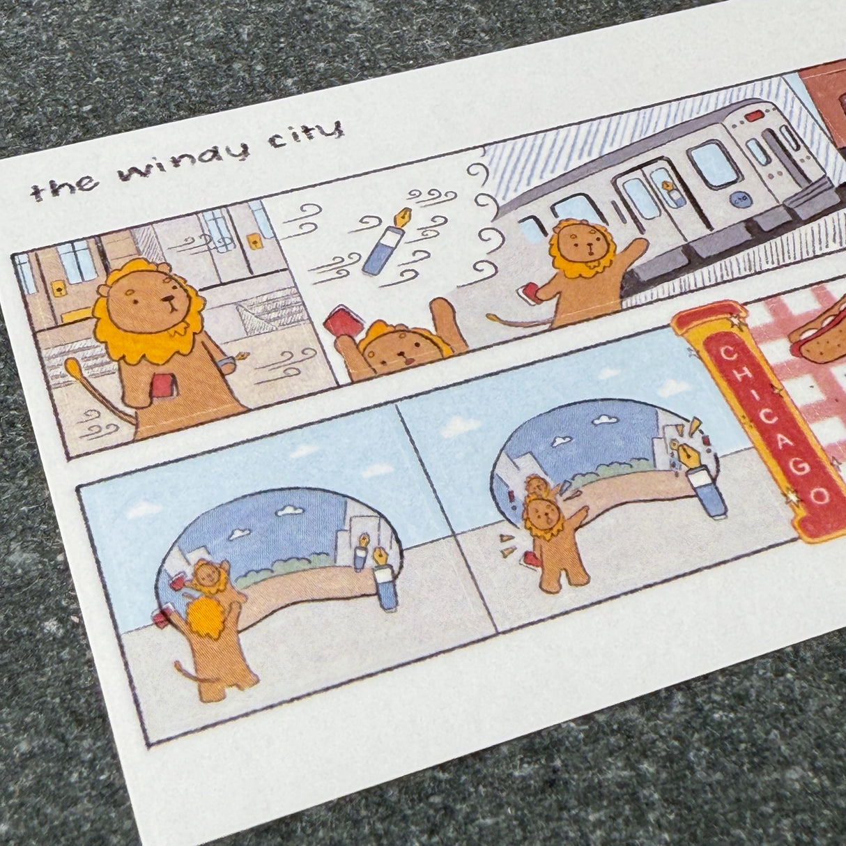 dana ate oatmeal! Sticker Sheet - The Windy Adventure (Atlas Exclusive)