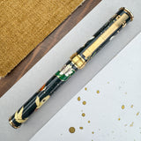 David Oscarson Koi Fountain Pen - Teal (Limited Edition #05/08)