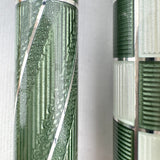 David Oscarson Jacques deMolay Fountain Pen - Olive Green w/ Silver (Limited Edition #01/13)