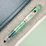 David Oscarson Hans Christian Andersen Fountain Pen - Mint with Silver (Limited Edition #02/08)