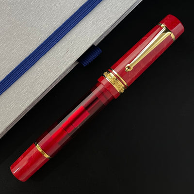 Delta Nobile Red Fountain Pen (Limited Edition)