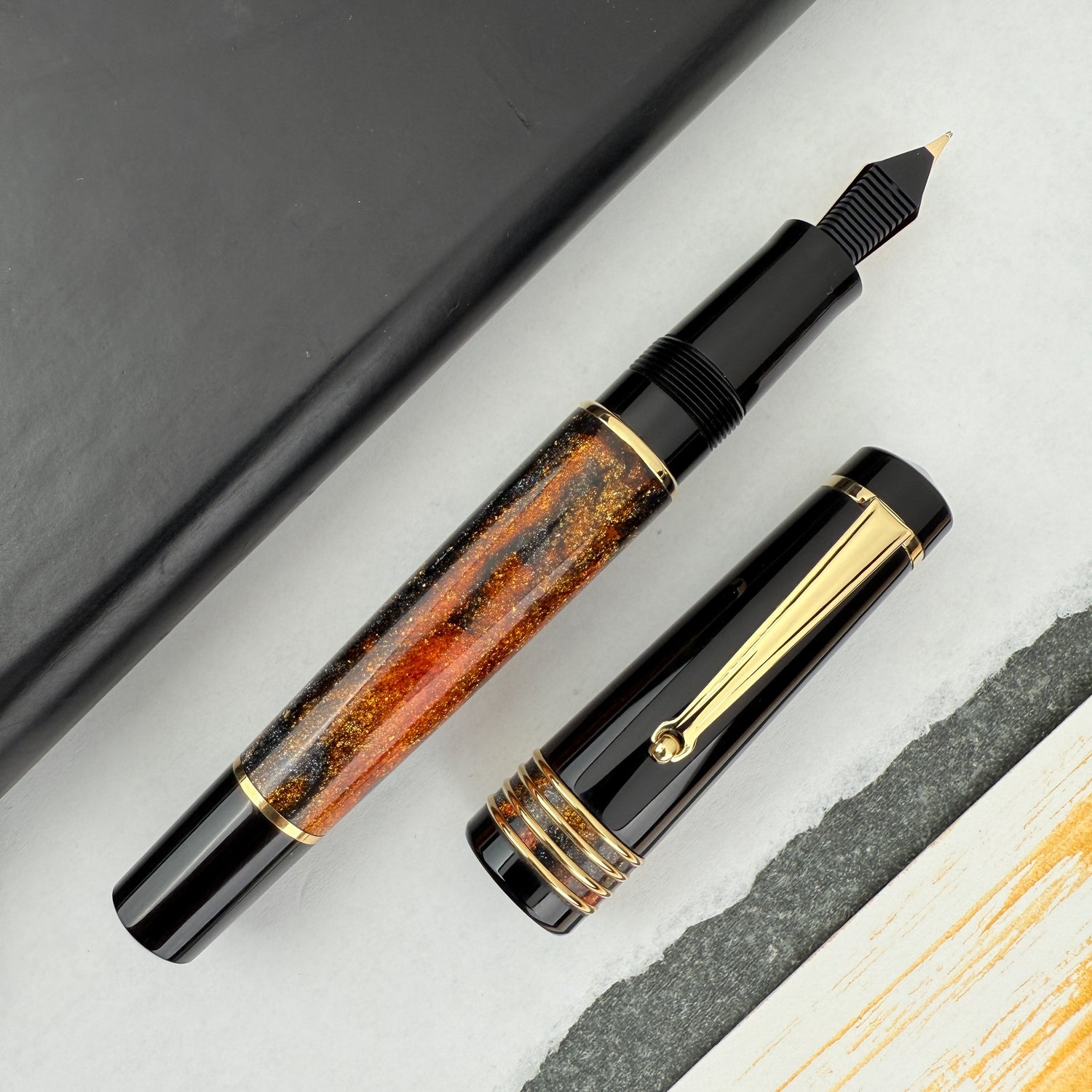 Delta DV Glow Up Fountain Pen w/14kt Nib