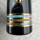 Delta DV Original Mid-Size Fountain Pen - Primary Manipulation 4.5 w/ Gold Trim (Limited Edition)