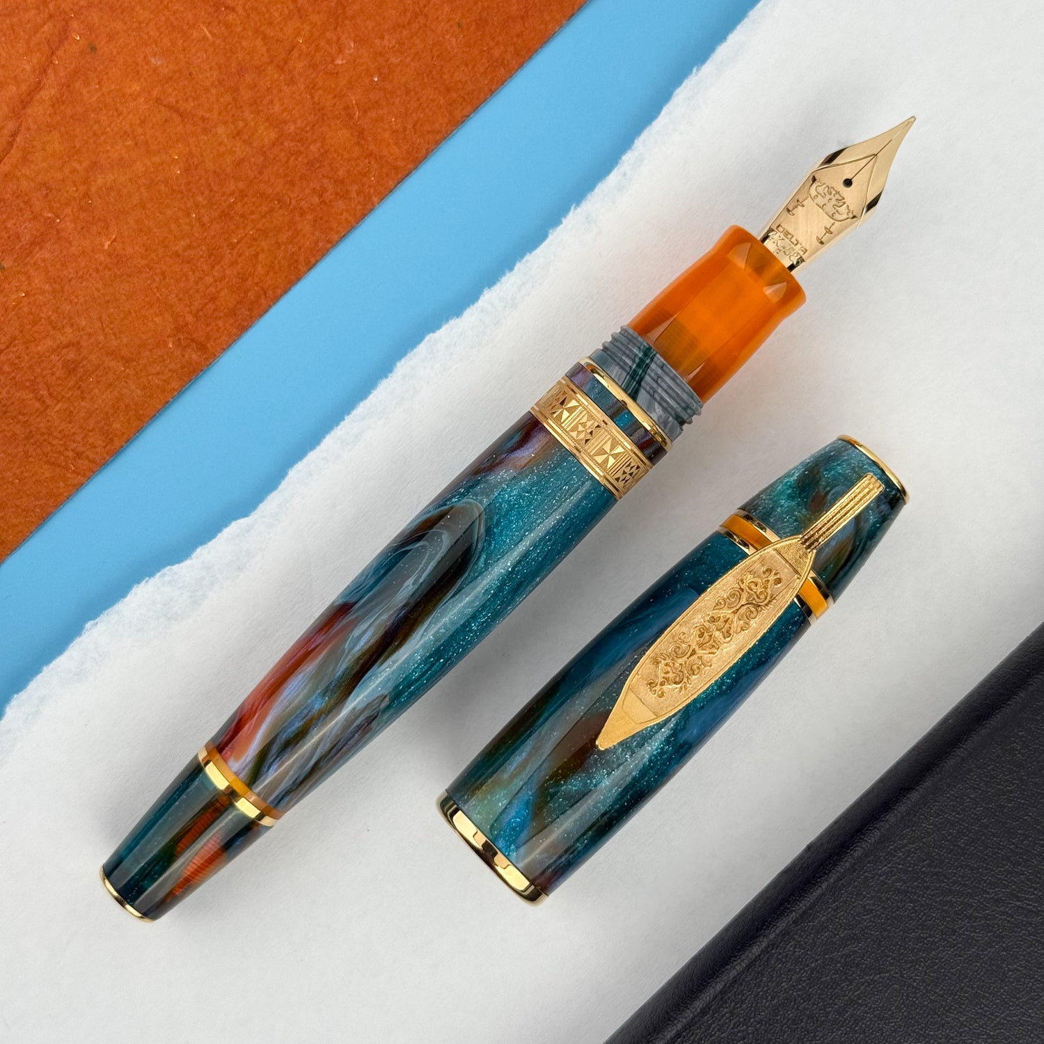 Delta Indigenous People Fountain Pen - Bajau w/14k Nib (Limited Edition)