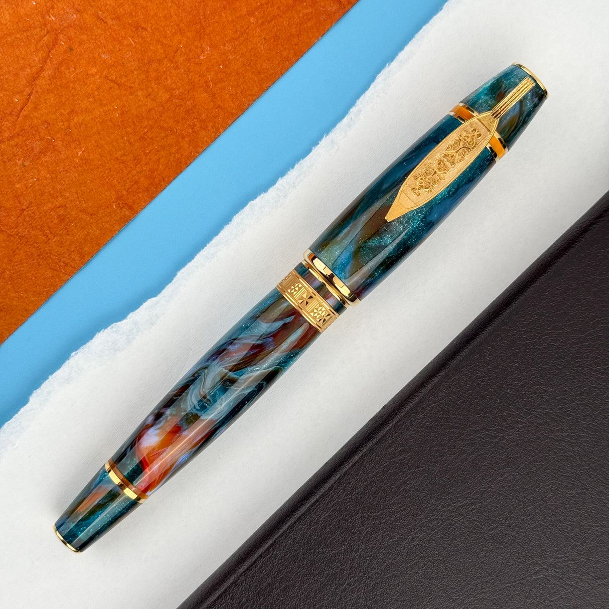 Delta Indigenous People Fountain Pen - Bajau w/14k Nib (Limited Edition)