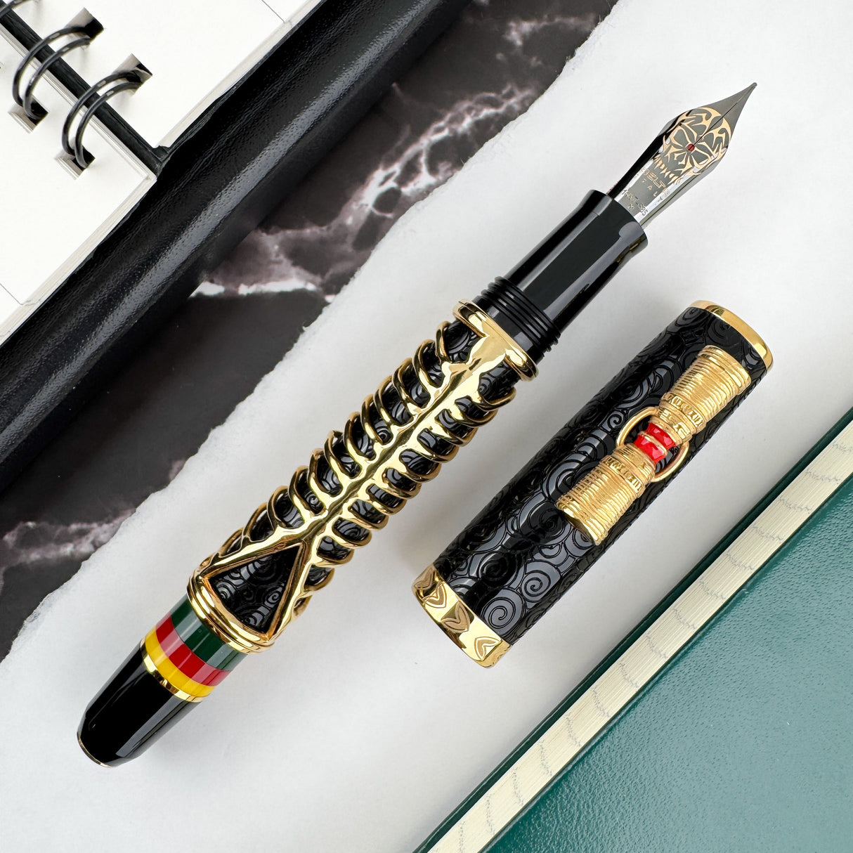 Delta Indigenous People Vermeil Fountain Pen - Simbu (Limited Edition)(Doorbuster)