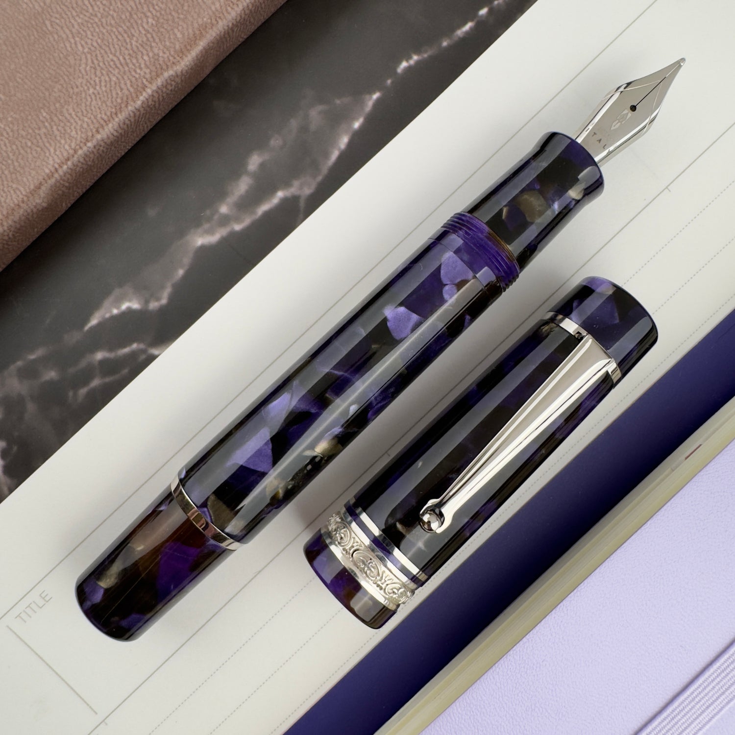 Delta Reservoir Numbered Fountain Pen - Special Resin (Special Edition)(Doorbuster)