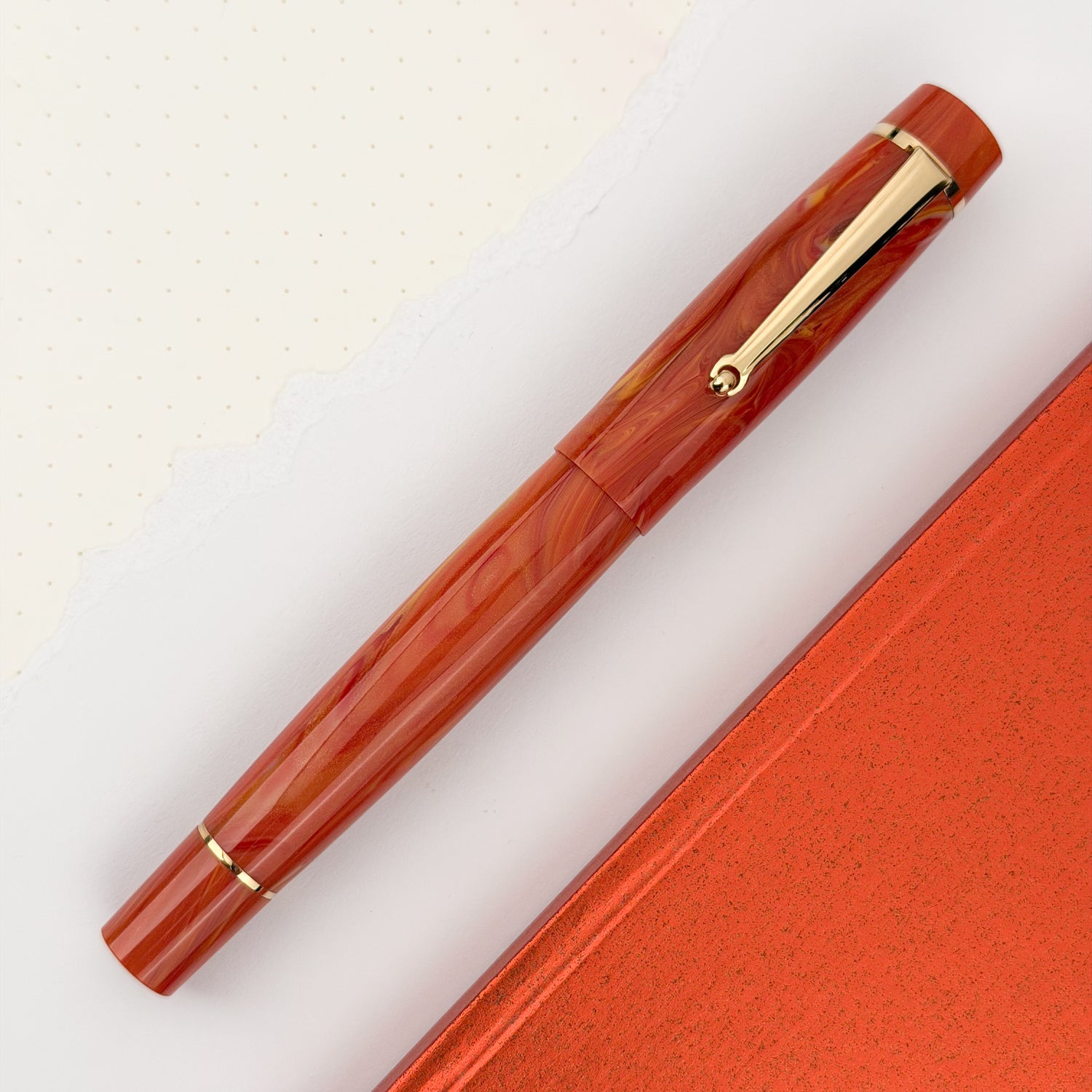 Delta Signs of the Time Fountain Pen - Neo Classic