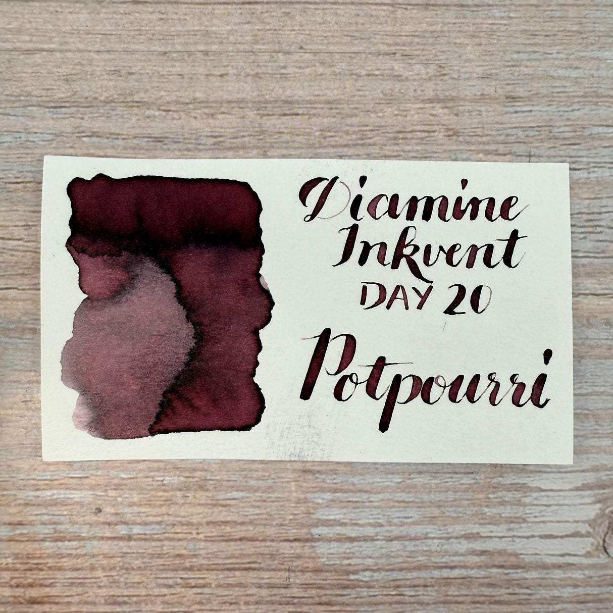 Diamine Inkvent Potpourri - 50ml Bottled Ink
