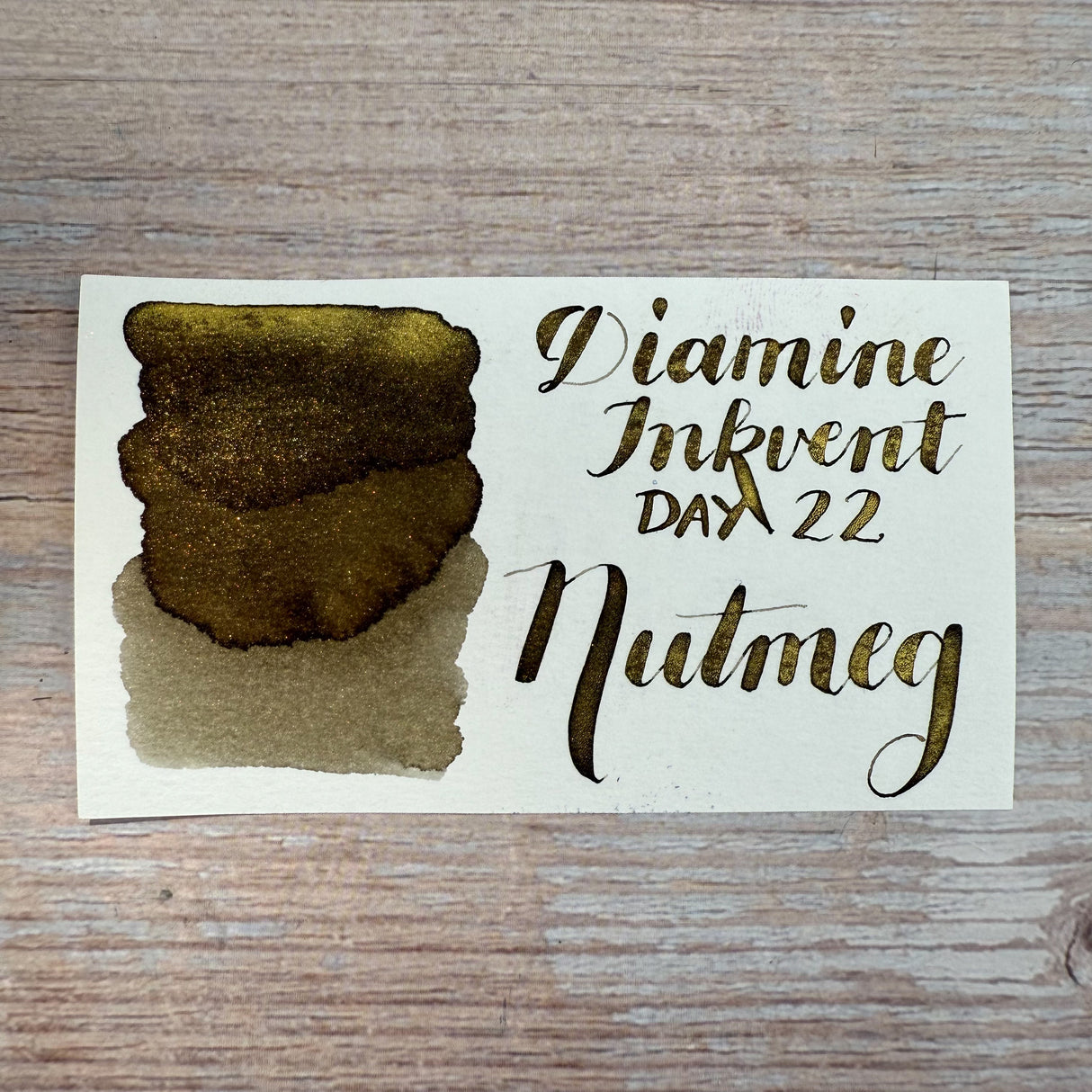 Diamine Inkvent Nutmeg - 50ml Bottled Ink