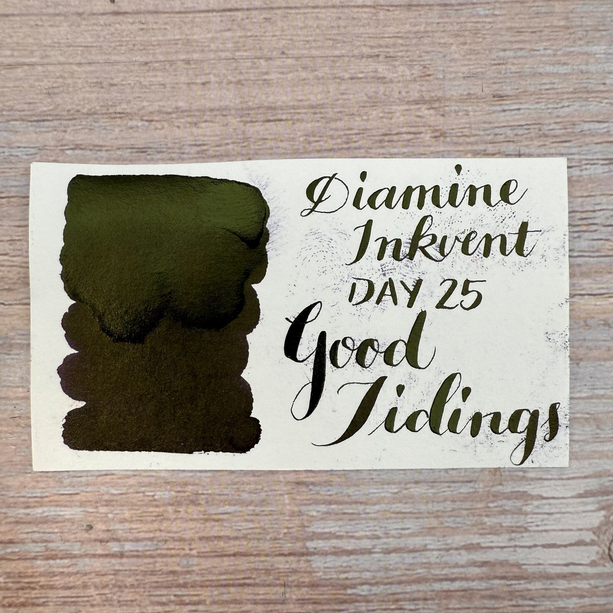Diamine Inkvent Good Tidings- 50ml Bottled Ink