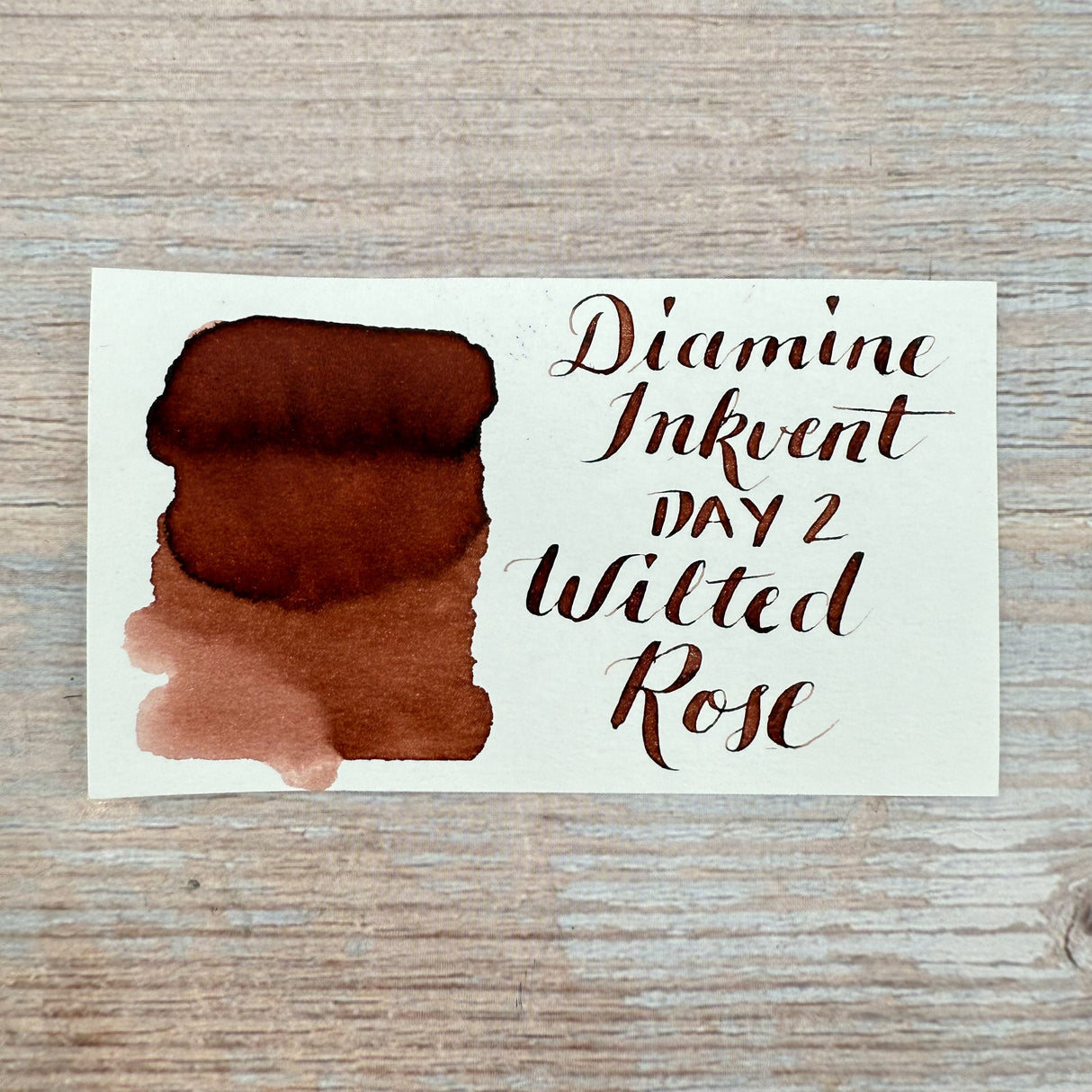 Diamine Inkvent Wilted Rose - 50ml Bottled Ink