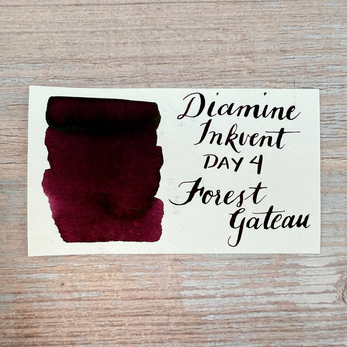 Diamine Inkvent Forest Gateau - 50ml Bottled Ink