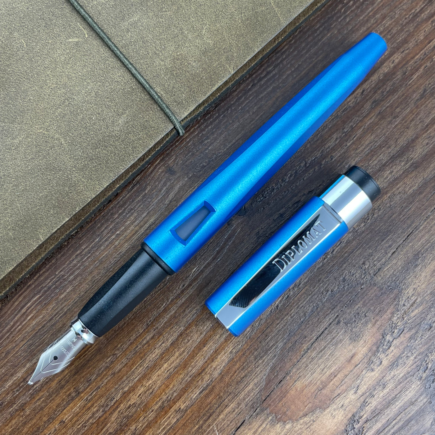 Diplomat Magnum Fountain Pen - Aegean Blue (Doorbuster)
