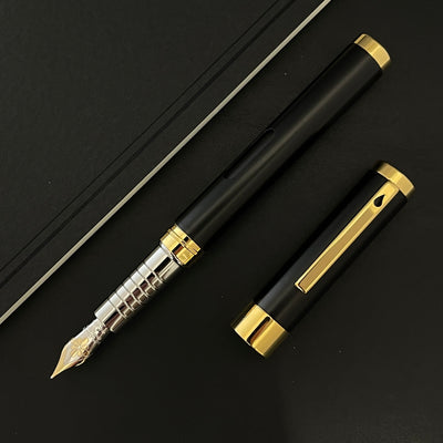Diplomat Nexus Fountain Pen - Black (14kt Gold Nib)