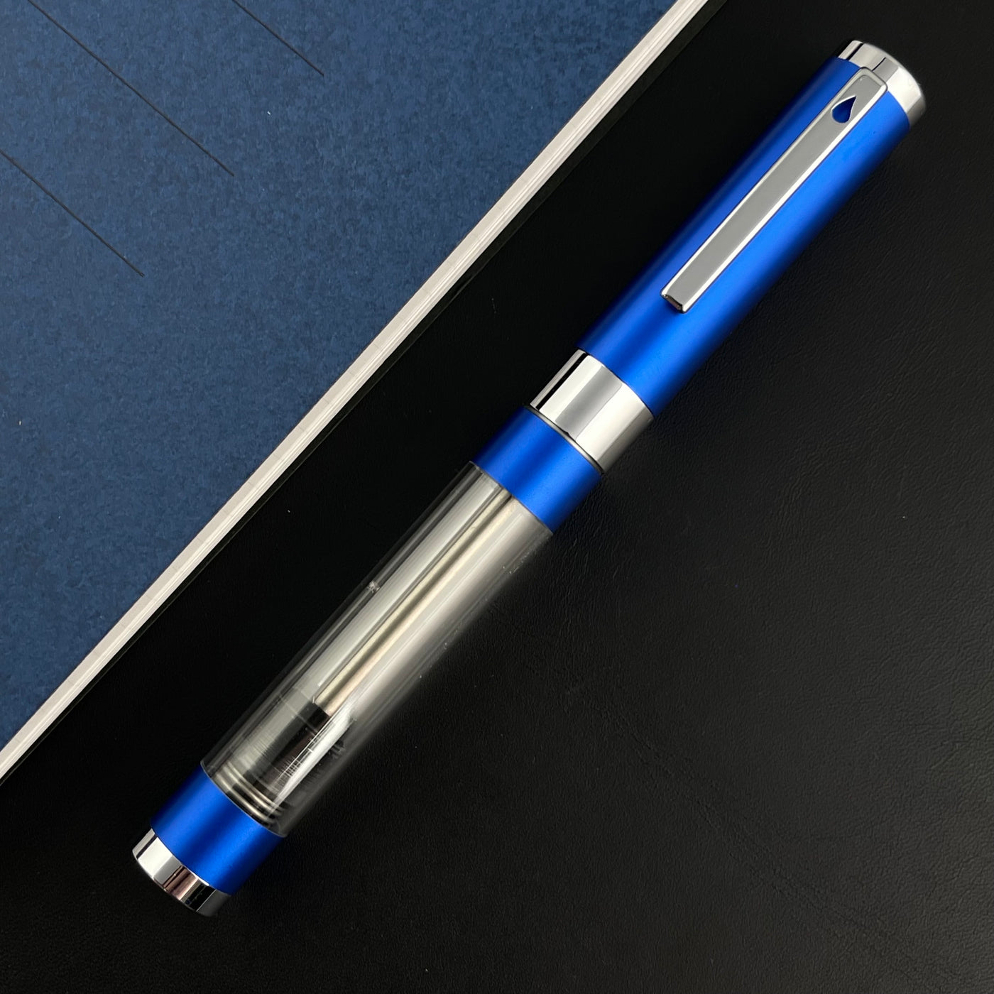Diplomat Nexus Fountain Pen - Demo Blue