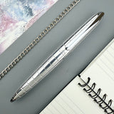Diplomat Aero Rollerball Pen - Rhomb Chrome