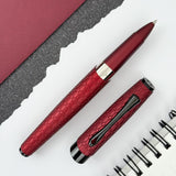 Diplomat Cobra Rollerball Pen - Burgundy Guilloche