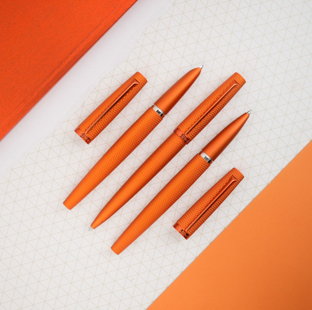 Diplomat Viper Ballpoint Pen - Orange