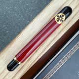 Diplomat XO Fountain Pen - Lacquered Burgundy/Gold