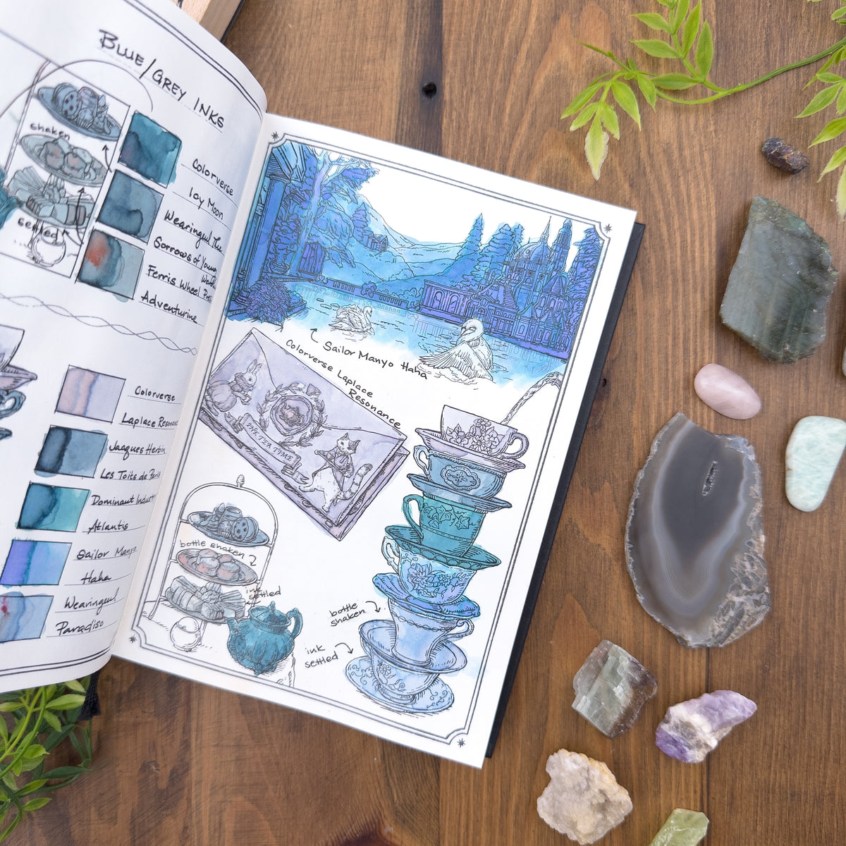 Log Elixir Dominant Industry Ink Archiving Book - A Log of Elixir – Atlas Stationers